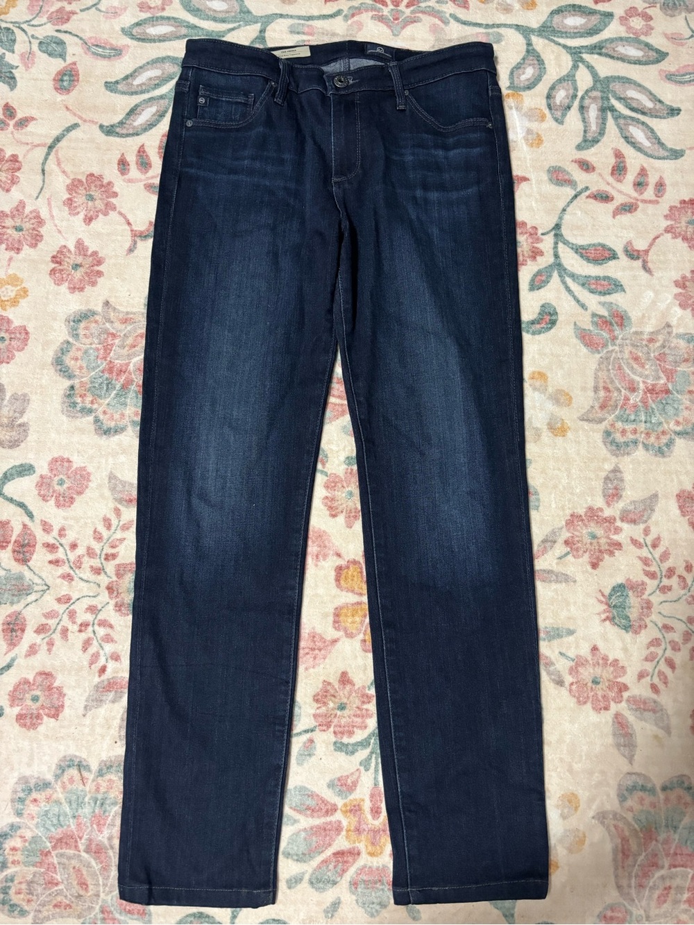AG Adriano Goldschmied the prima mid rise cigarette straight leg jeans